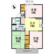 グレープ・シュライン Iの間取り画像