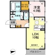 リヴェール コートの間取り画像