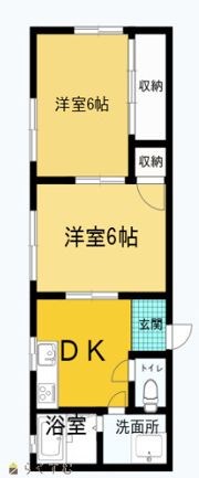 エクセレント大地の間取り画像