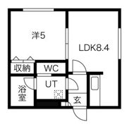 ブランノワール東札幌の間取り画像