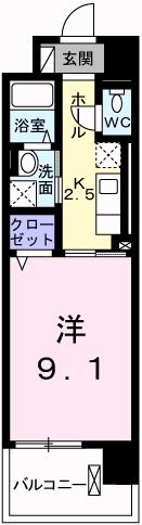 ポーシェガーデン2の間取り画像