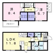 CASA VISTAの間取り画像