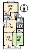 アンセスグランヒルズ E棟の間取り画像