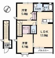 シャルマンラフォーレB棟の間取り画像