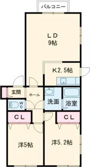 メゾン・ド・KⅡの間取り画像