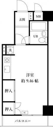 ペルソナージュ横浜の間取り画像