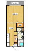 m apartmentの間取り画像