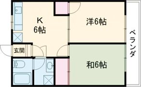 レジデンス梅郷の間取り画像