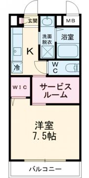 ロイヤルグランコート津の間取り画像