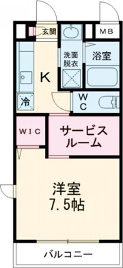 ロイヤルグランコート津の間取り画像