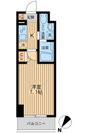 HF関内レジデンスの間取り画像