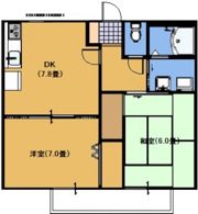 ウェルヴィラNO．1の間取り画像