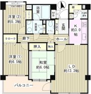 成城ストリームハイツの間取り画像
