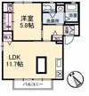 レイクサイド玉湯 C棟の間取り画像