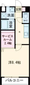 コンフォート西之島の間取り画像