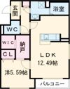 カーサパズEの間取り画像