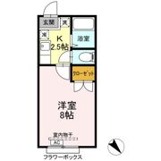 ホワイトコート前九年 Bの間取り画像