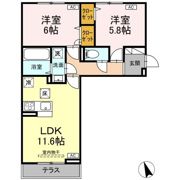 カサヴェールの間取り画像