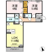 カサヴェールの間取り画像