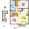 クロワール A棟の間取り画像