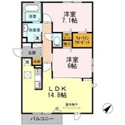 アヴニール西福原の間取り画像