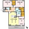 D-ROOM五十川Ⅱの間取り画像