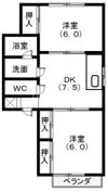 イエローハウス城西Aの間取り画像