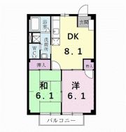 フジハイムの間取り画像