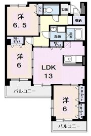 アーバンヒルズ一ツ木の間取り画像