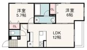 プラドスメゾン千代田の間取り画像