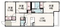 プラドスメゾン千代田の間取り画像