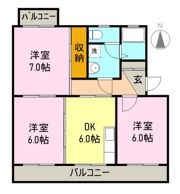 メゾンポワールの間取り画像