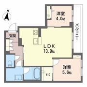 コンフォルト 大元駅【住居表示未定】の間取り画像