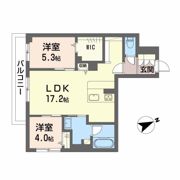 セイルズ スエダ Aの間取り画像
