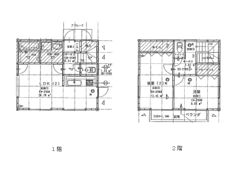 YKコーポ赤井の間取り画像