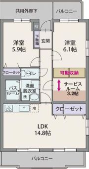 パライソの間取り画像