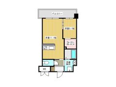 ディアコート門司の間取り画像