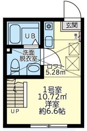 オムニア北里の間取り画像