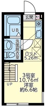 オムニア北里の間取り画像