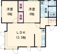 レヴ日吉Aの間取り画像