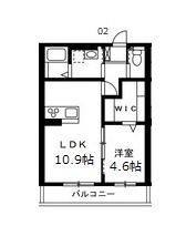 プランドールⅡの間取り画像