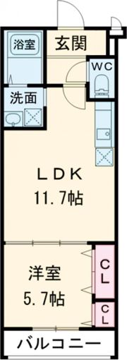 エルデ 高松東の間取り画像