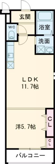 エルデ 高松東の間取り画像