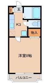 ソレアード蒲町の間取り画像