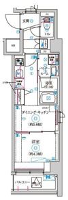 セジョリ高井戸Ⅱの間取り画像