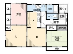 プリモレガーロ大濠の間取り画像