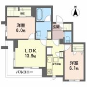 オリゾンⅢCの間取り画像