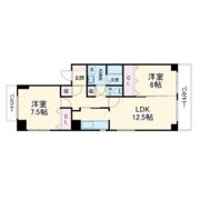 ライフク猪高台の間取り画像