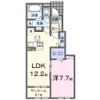 LUXORーT Ⅱの間取り画像