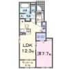 LUXORーT Ⅱの間取り画像